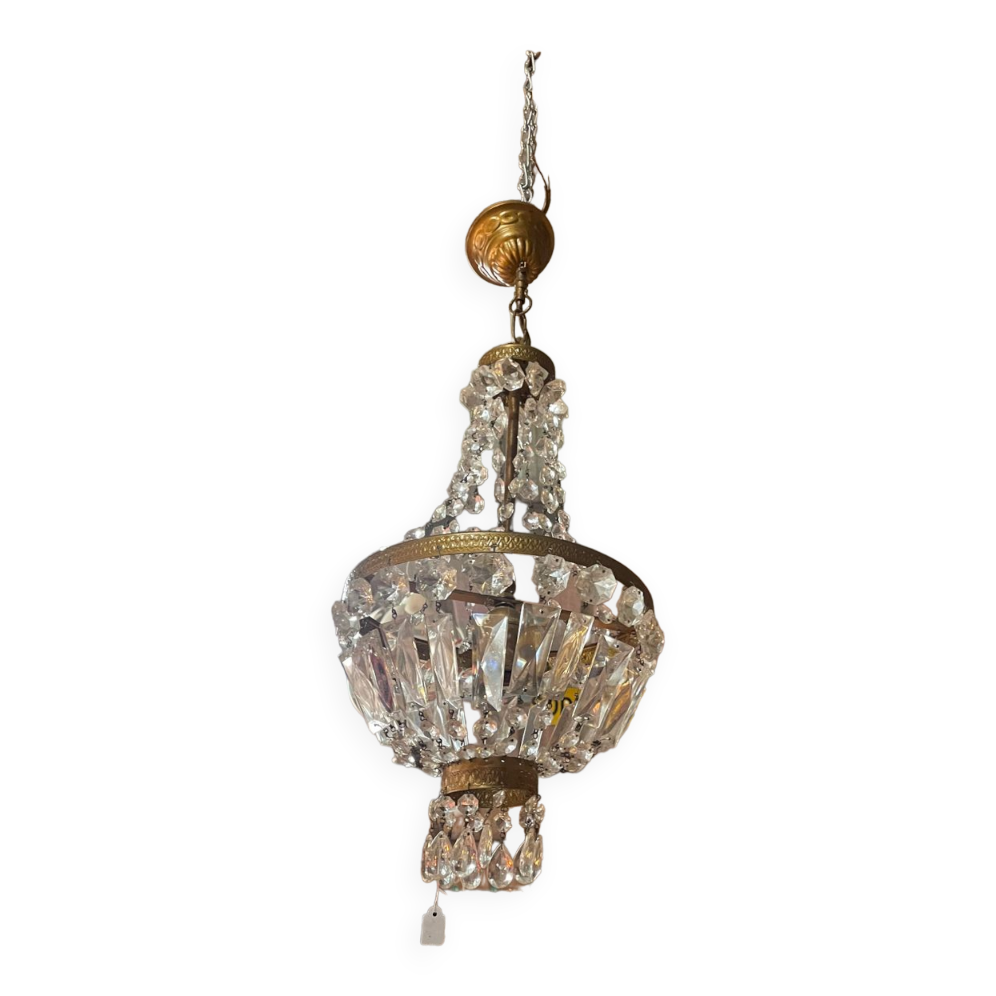 Chandelier with tassels