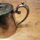 small silver-plated teapot