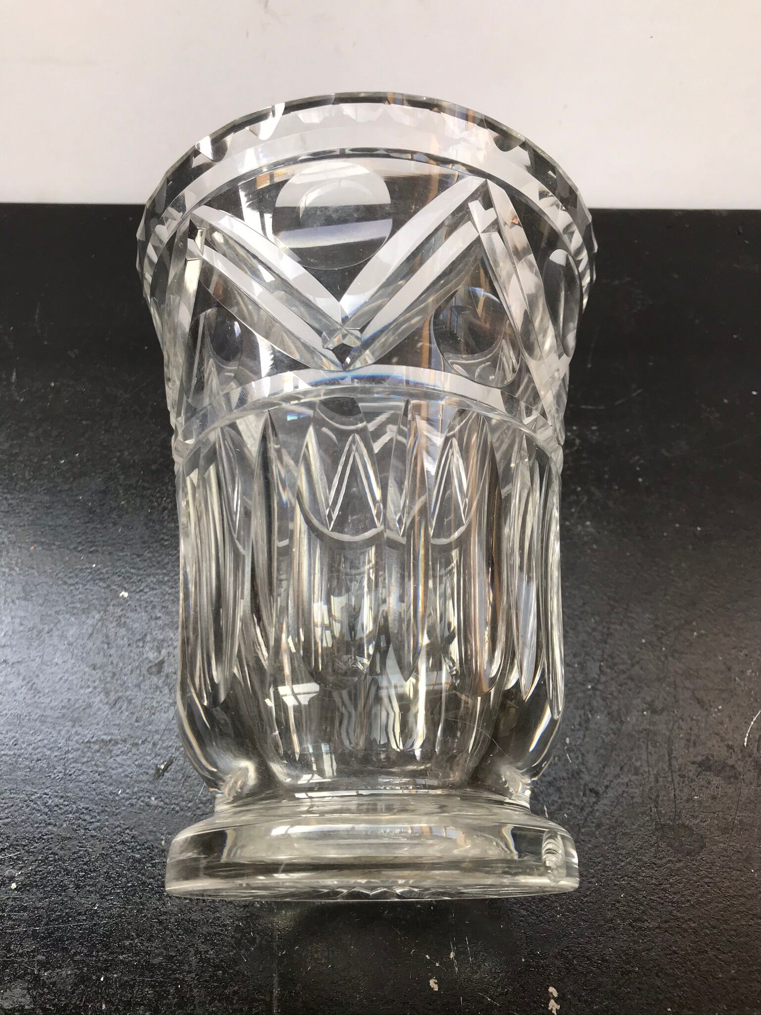 Former Cristal Vase Decor Vintage