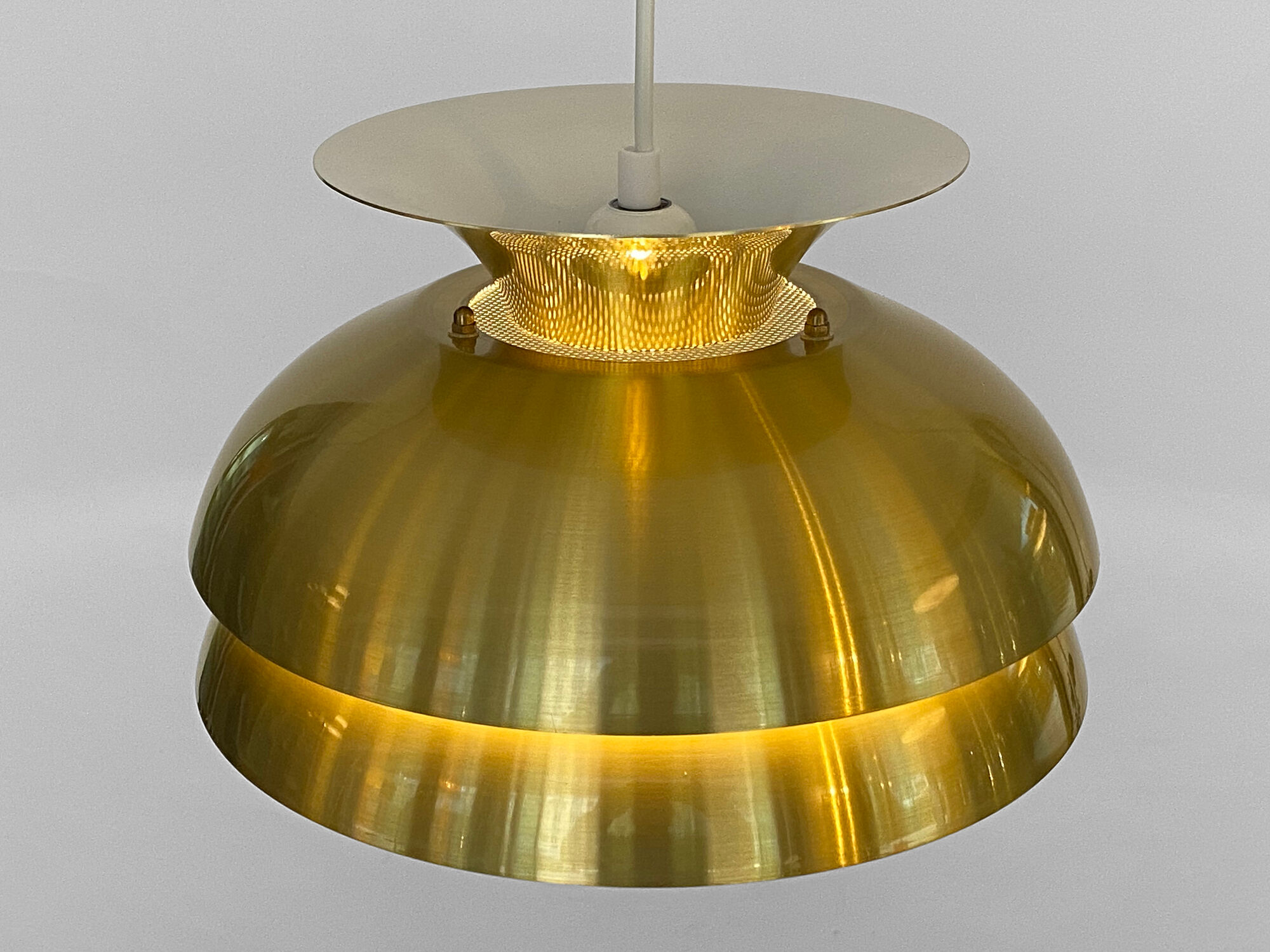 Layered pendant light by Vitrika, Denmark 1970s