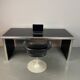 BIG Executive Design Desk by Guido Faleschini for i4 Mariani. Italy, 1970s.