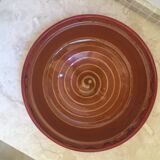 Plat à tajine rouge flammé