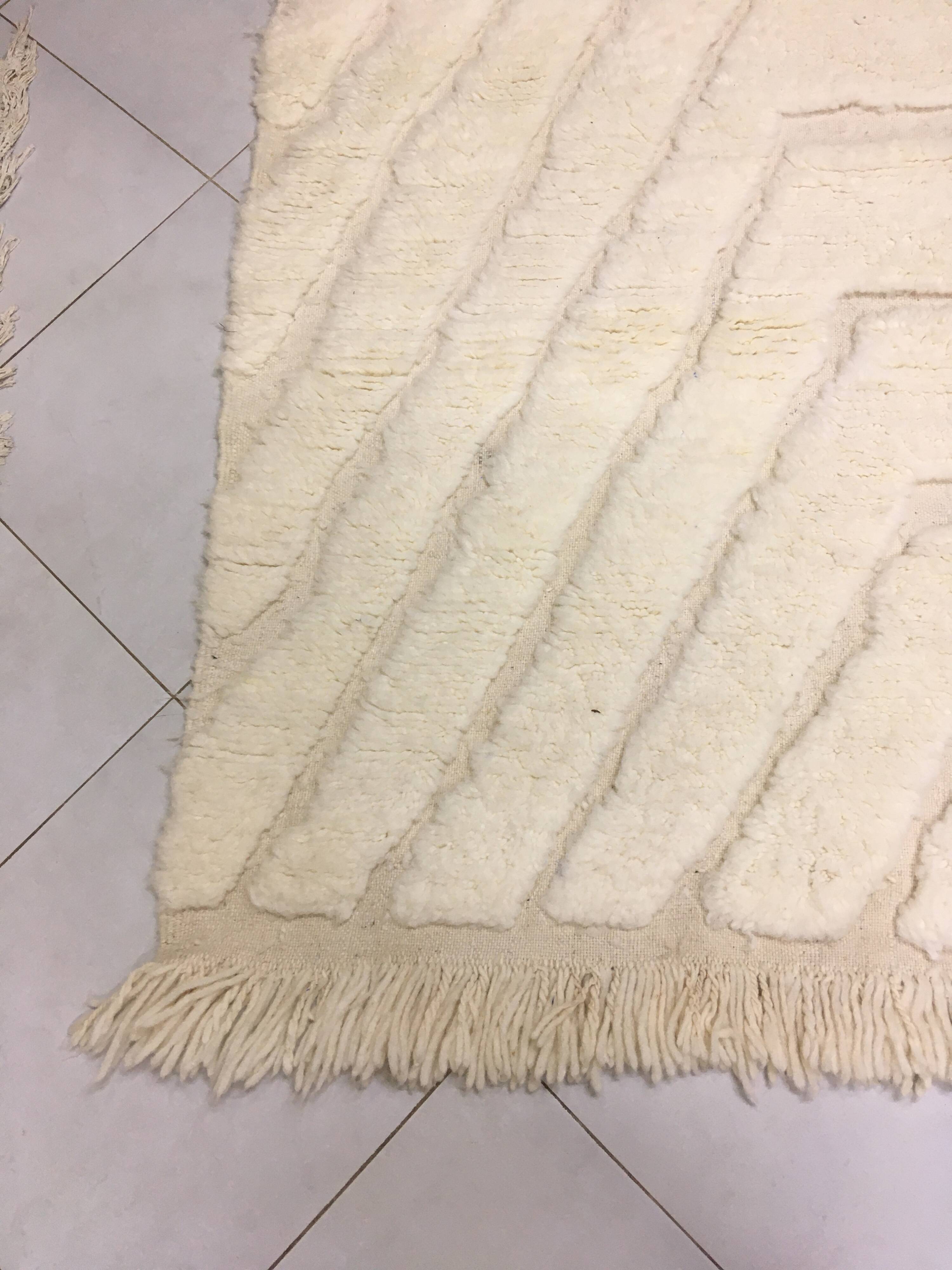 Tapis Beni Ouarain Berbère 293 x 190 cm