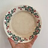 Set of 6 vintage dessert plates model Cécile by HBCM (lot 2)