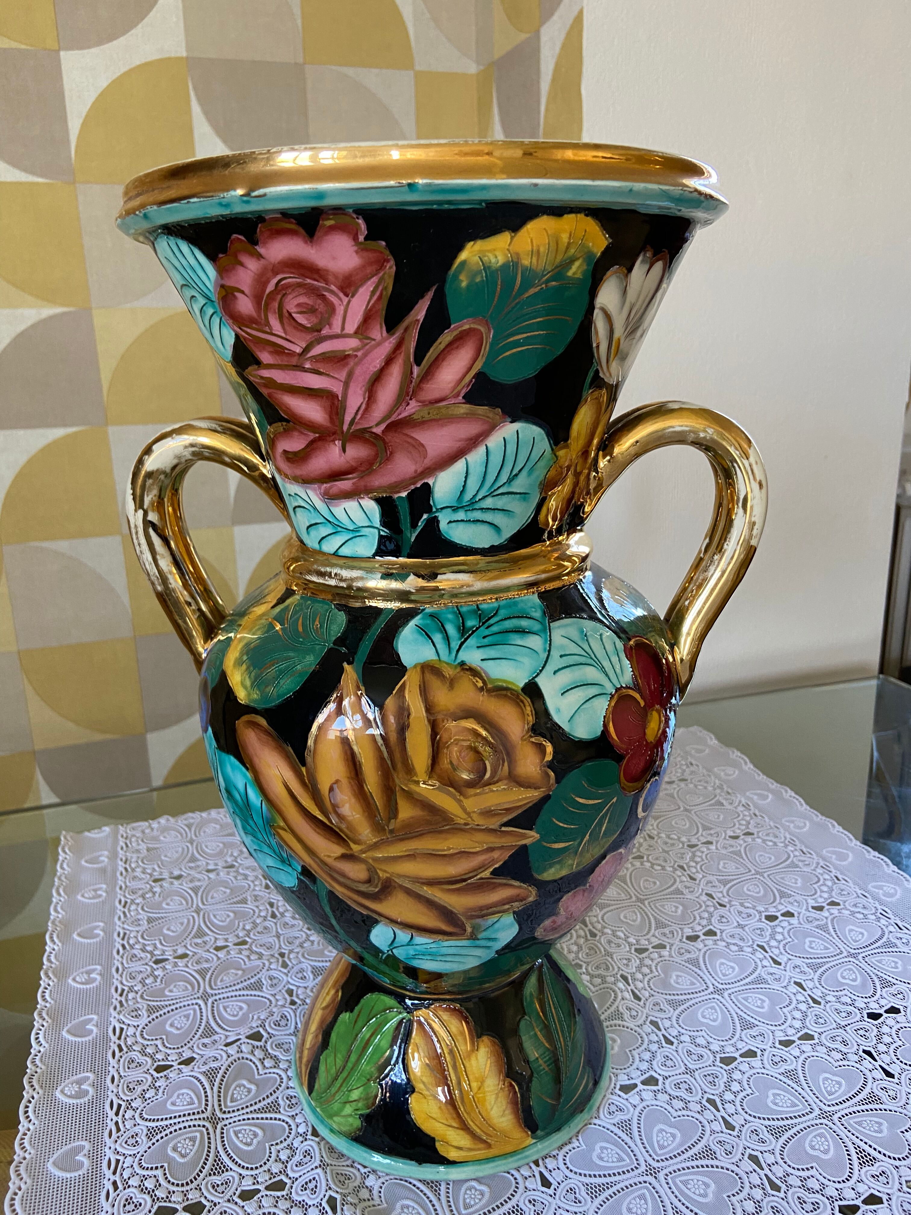 Monaco ceramic vase
