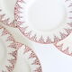 Flat plates red iron earth