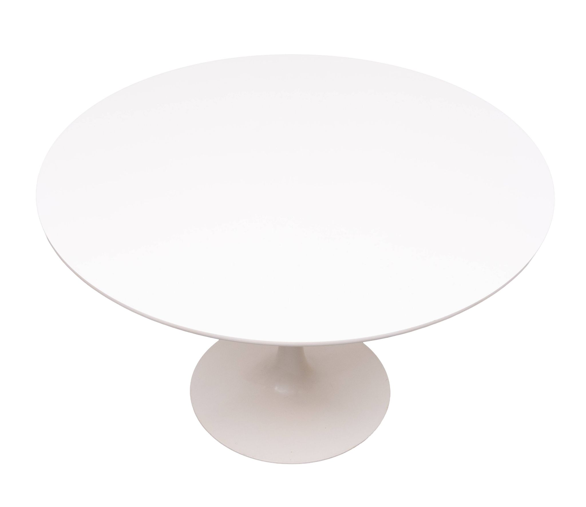 Table à manger Arkana Round Space Ace Tulip Design Maurice Burke années 1960 Angleterre