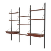 PS System Modular Shelving – Teak Veneer, Danish Design, 1970s