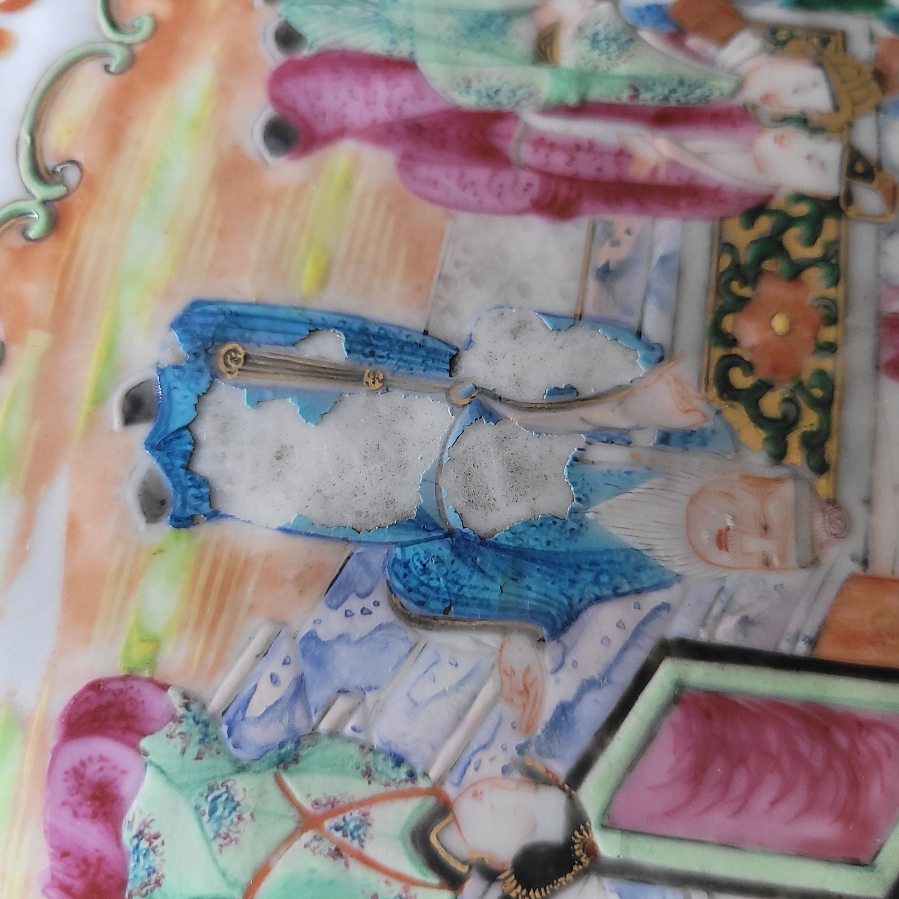 Very large Chinese vase (92 centimeters)