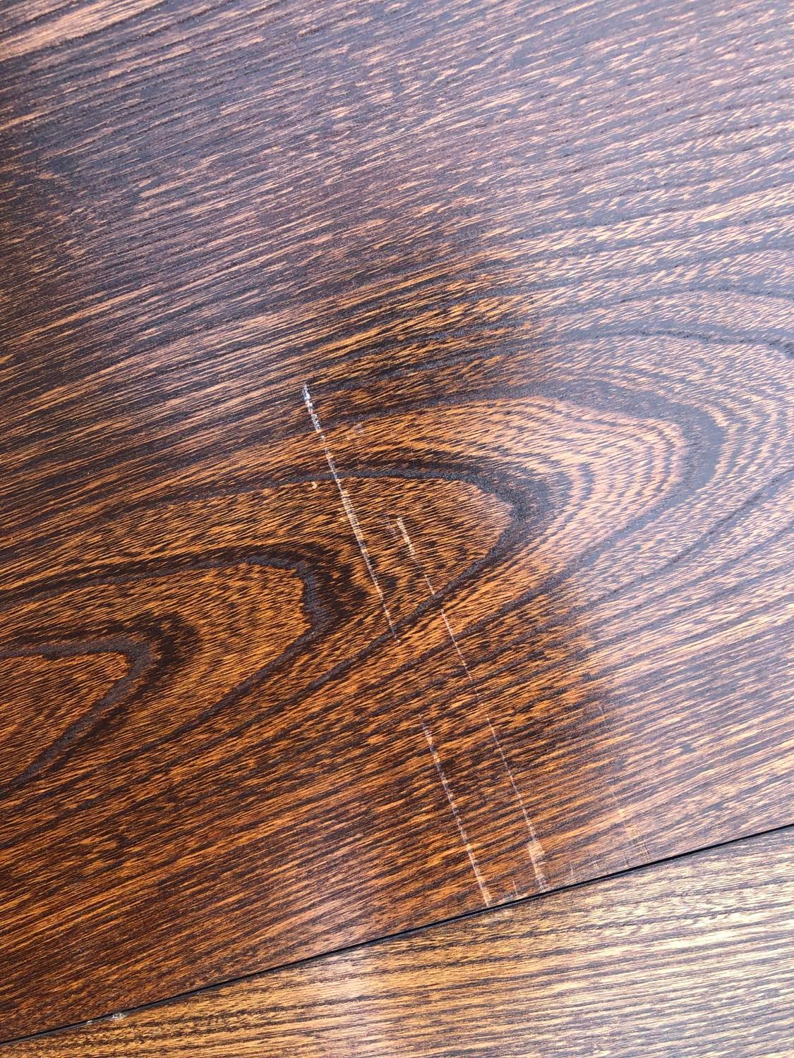 Baumann dining table and 6 Gondola chairs