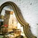 Miroir baroque doré 59x39cm