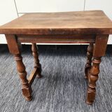Solid wood side table, bedside table