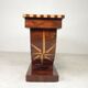 Art Deco style console table in wood marquetry