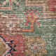 4x9 traditional hand-made vintage rug 284x134cm