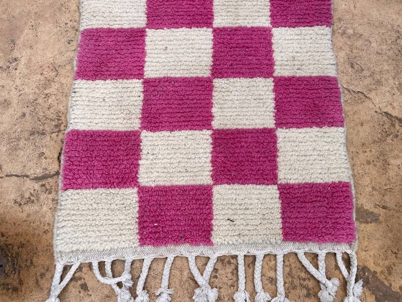 Handmade runner rug 300cm x 90cm