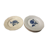 Set of 7 Digoin plates