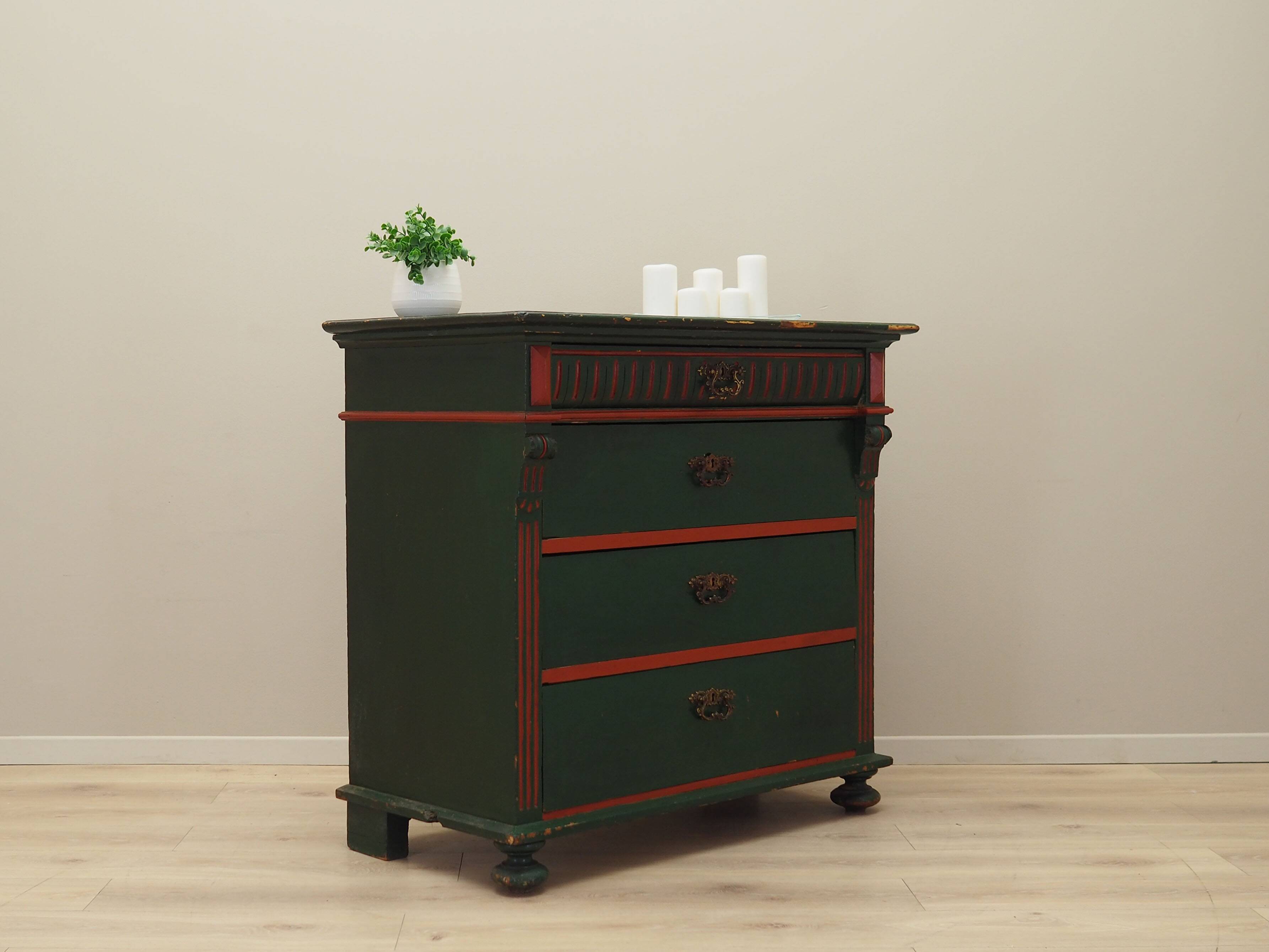 Commode en pin, design danois, années 1950, fabrication : Danemark