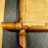 Miroir bambou vintage