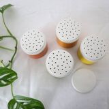 Set of salt and pepper, Tupperware, vintage