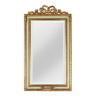 Classic baroque rococo mirror, romantically decorated 18th century style frame, France 1950s