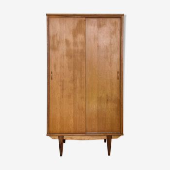 Armoire penderie vintage portes coulissantes