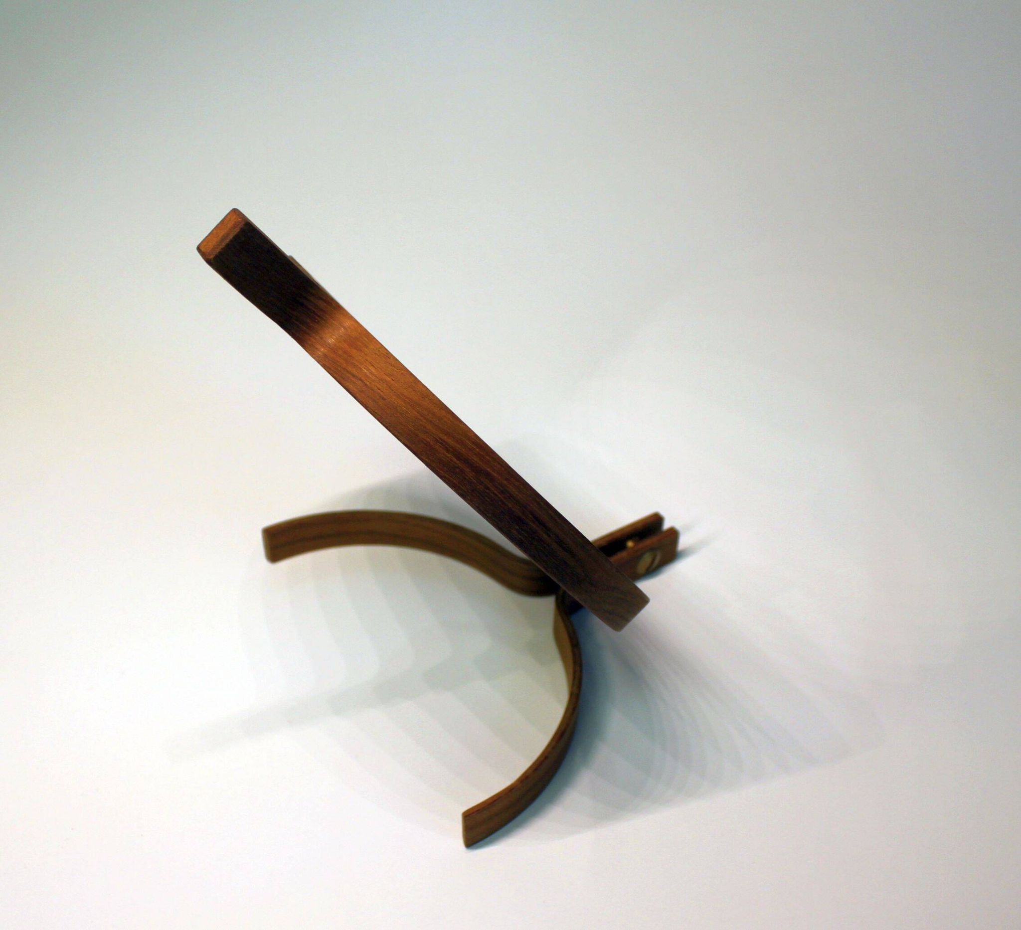 Teak mirror by Bech & Starup for Den Permanent Copenhagen, 1960.
