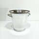 Silver-plated champagne bucket with fluting
