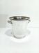 Silver-plated champagne bucket with fluting