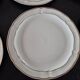 Bernardaud in Limoges - Set of 6 flat plates - Louis XV model