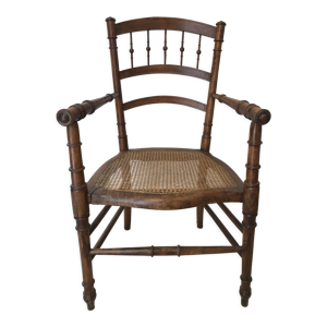 Fauteuil canné Art &
