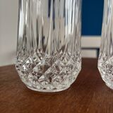 Set de 4 verres en cristal taillé | Verres à eau ou whisky vintage