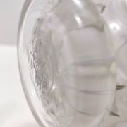 Lilac and Transparent Murano Glass Vase by Alberto Donà, Italy