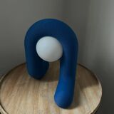 Designer lamp dancer cobalt blue emil robbrecht