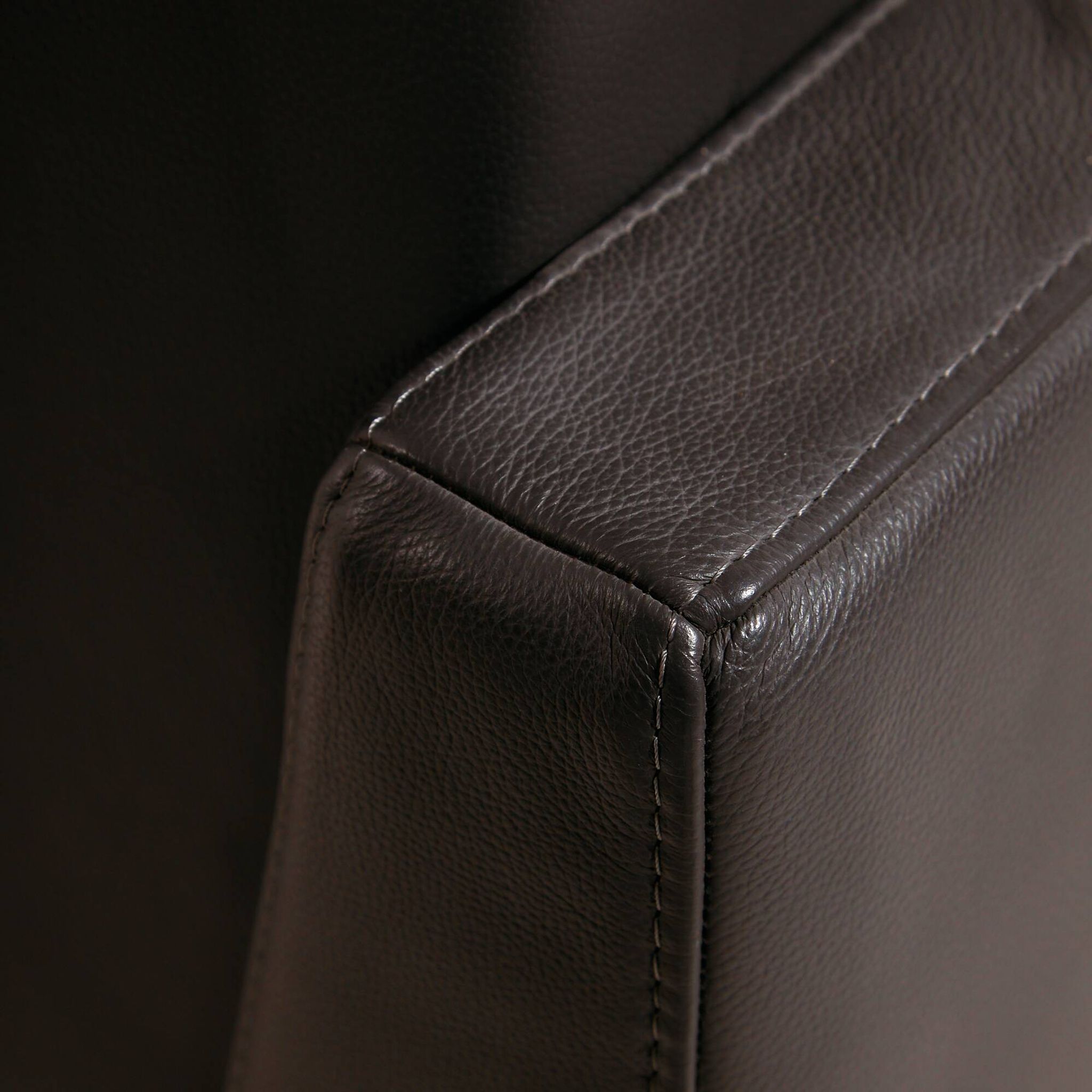 Visalia leather armchair by Coalesse