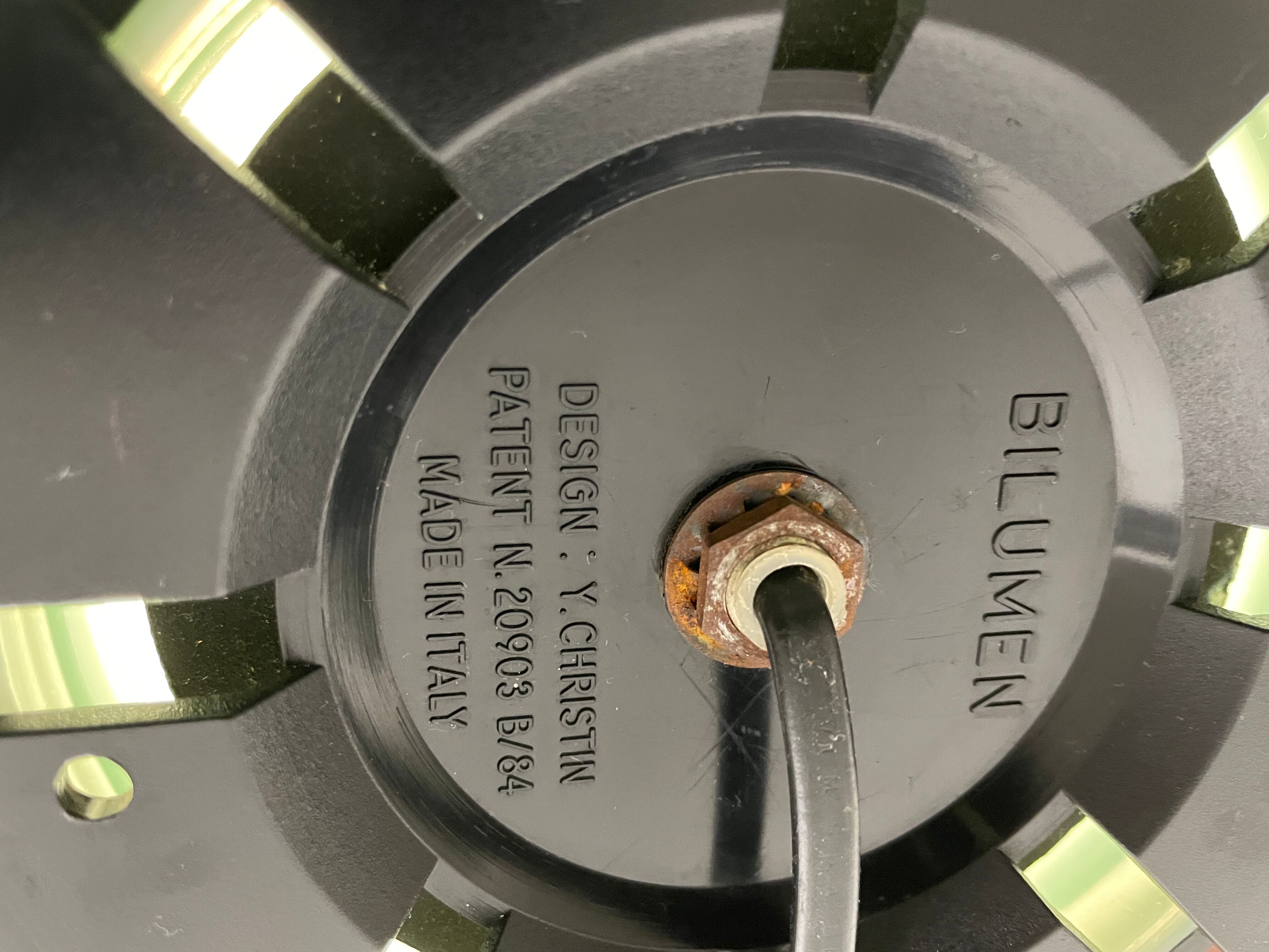 Vintage balloon lamp xxl by Yves Christin 1980