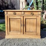 Buffet ancien en sapin deux portes