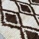 Moroccan Berber runner rug pure wool 250cmx150cm