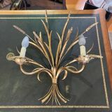 Ear of wheat wall light