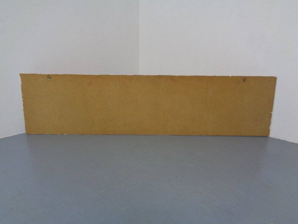 Brooklyn Bridge, New York, 1970s, Acrylic on Wood, Framed