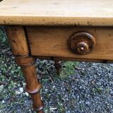 Old rattan desk