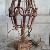 Table lamp rattan