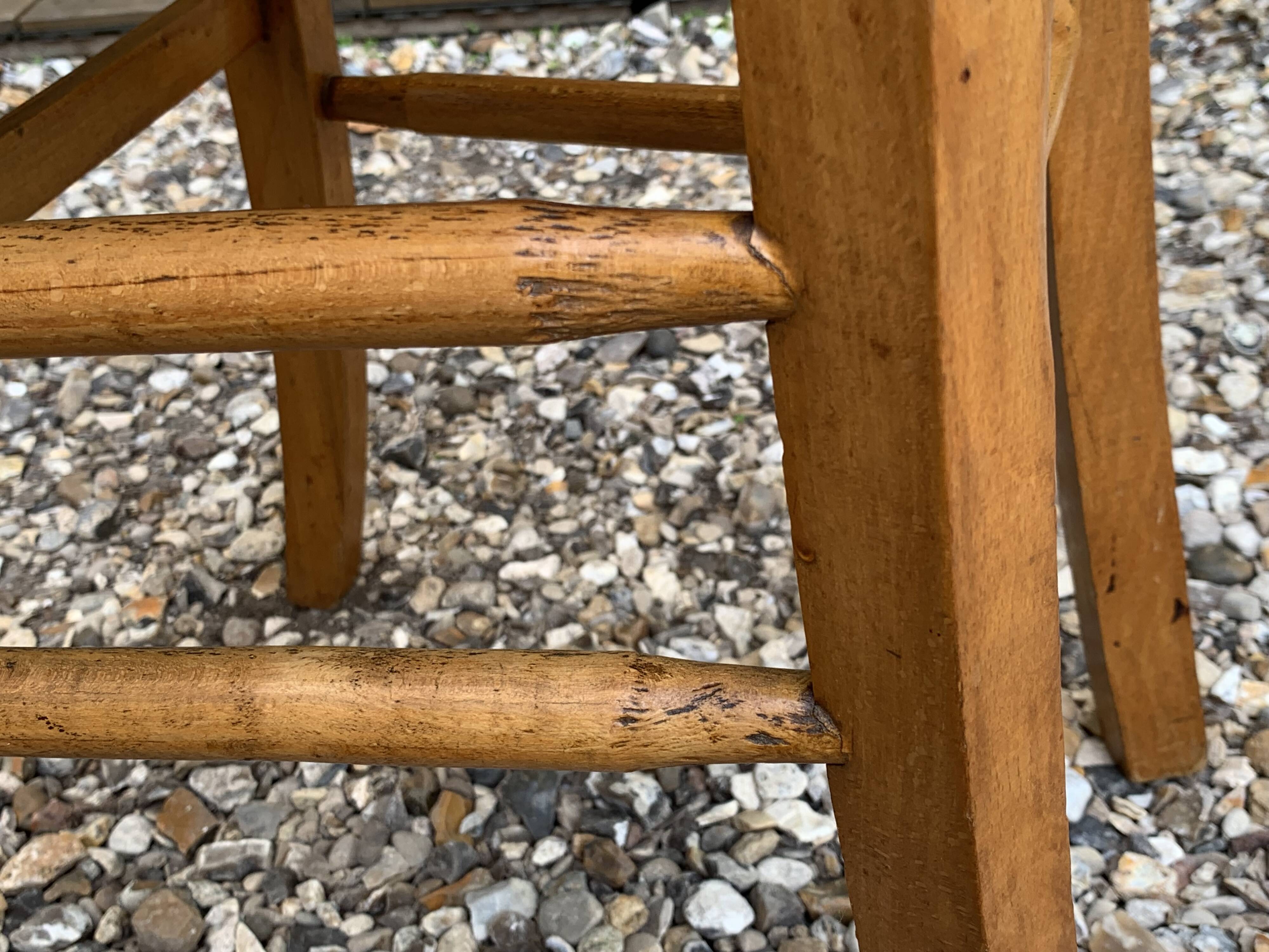 4 vintage Luterma bistro chairs 1940