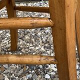 4 vintage Luterma bistro chairs 1940