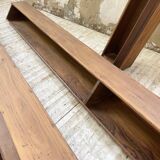 XL wooden wall storage