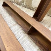 XL wooden wall storage