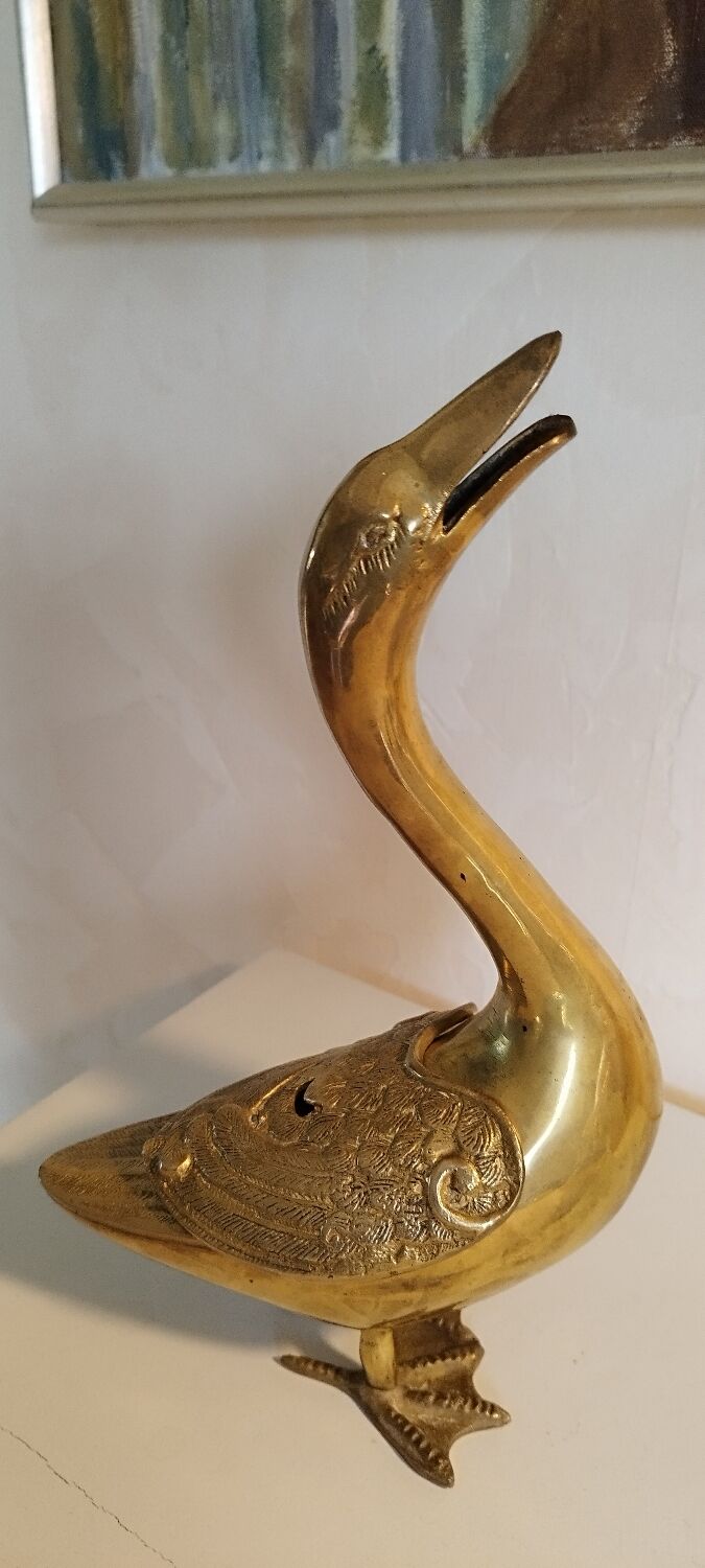 Brass goose