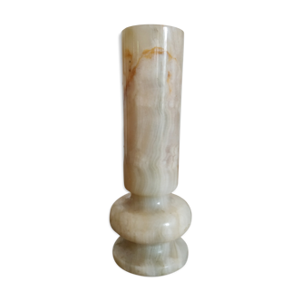 Ancient marble marble soliflore vase
