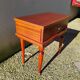 Vintage old Scandinavian bedside table