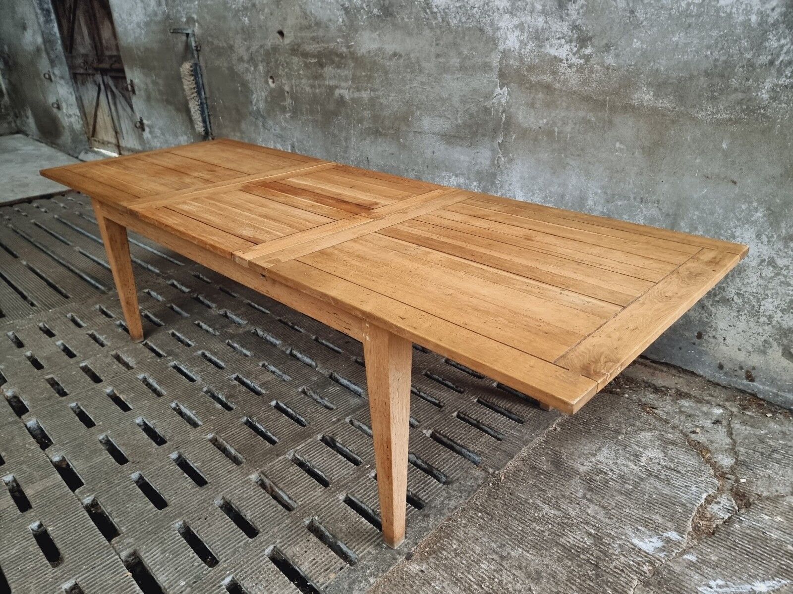 Old oak table dining table XXL