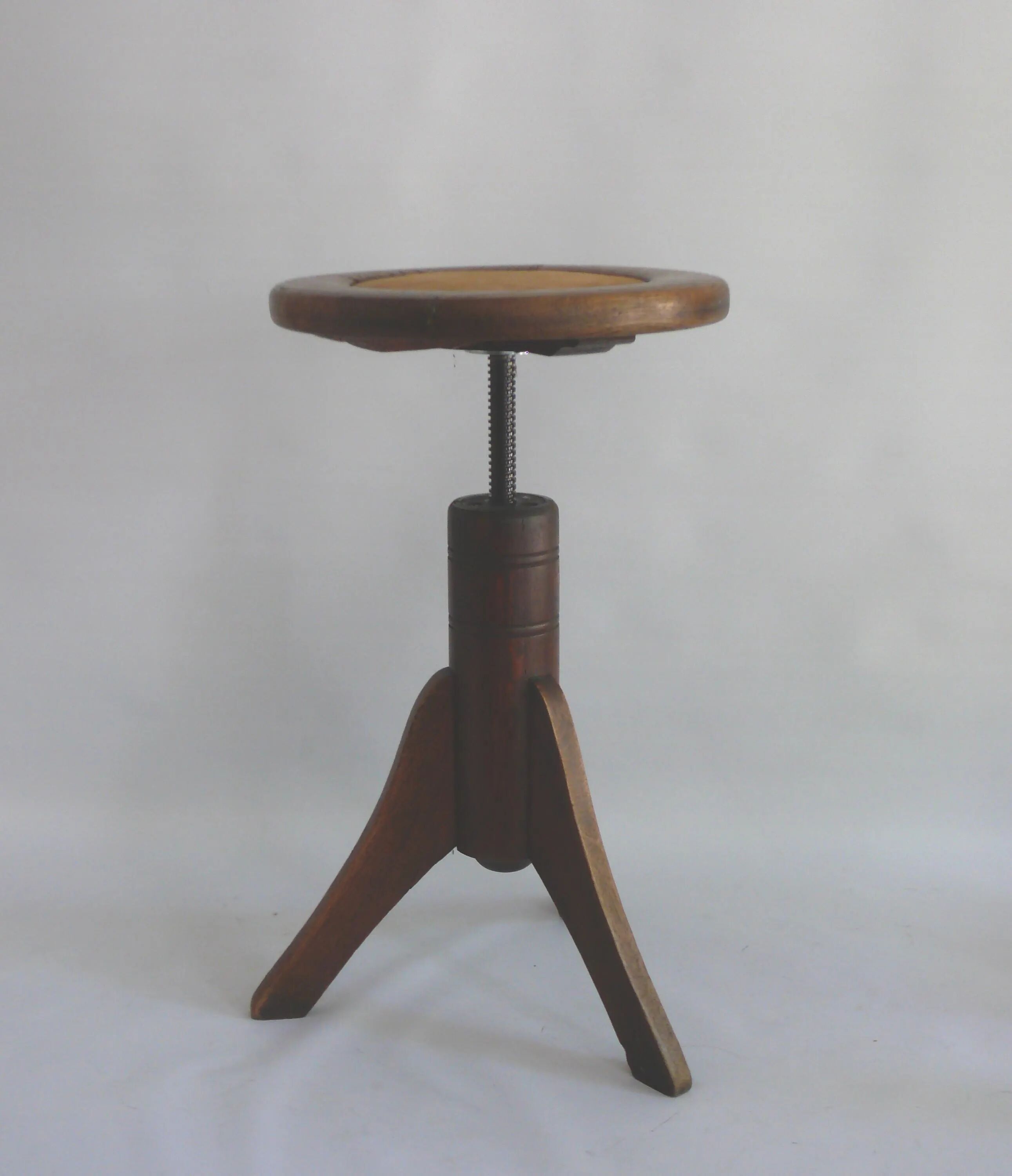 Art nouveau piano stool, swivel stool, stool - after 1920